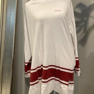 Obey long sleeve T-shirt/dress size S